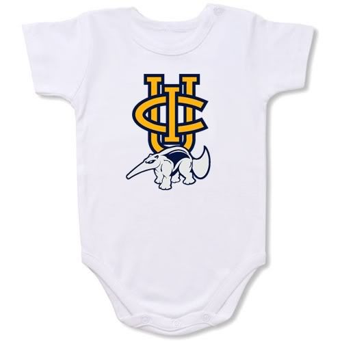 California Irvine Anteaters  Baby Bodysuit Creeper #01